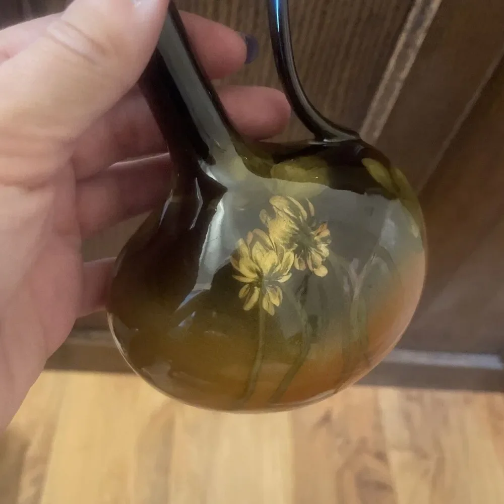 Antique 1902 Rookwood Ewer Vase Edith Felton 6 Inches Tall 867 Mint